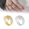 Trendige Schlangen-Wickel-Motiv-Ringe Schicke Legierungs-Schlangenringe Schmuck Einzigartige Ringe Für Frauen, Die Einen Einzigartigen Stil Suchen