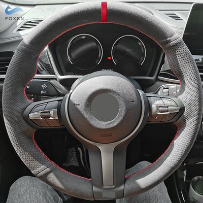 Cache Garniture de Volant en Cuir Suede pour BMW M Sport F10 F11 F12 F25 F26 F20 F22 F46 F30 F34 F32 F36 F48 F39 F15 F16