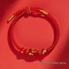 2026 Year of the Horse Zodiac Red Rope Bracelet - Women's/Men's Tai Sui Protective Charm for Horse, Rat, Ox, Rabbit Signs