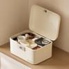 Contenitore Bin Cassa con Serratura Conveniente Elegante Versatile con Serratura per Ufficio