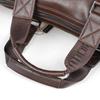 Elegant Men Business Laptop Bag With Large Capacity For Work And Travel In Leather