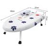 2Pcs Desktop Board With Removable Washable Cover Heat-Resistant Cotton Padded Foldable Portable Anti-slip Clothes Ironing Board