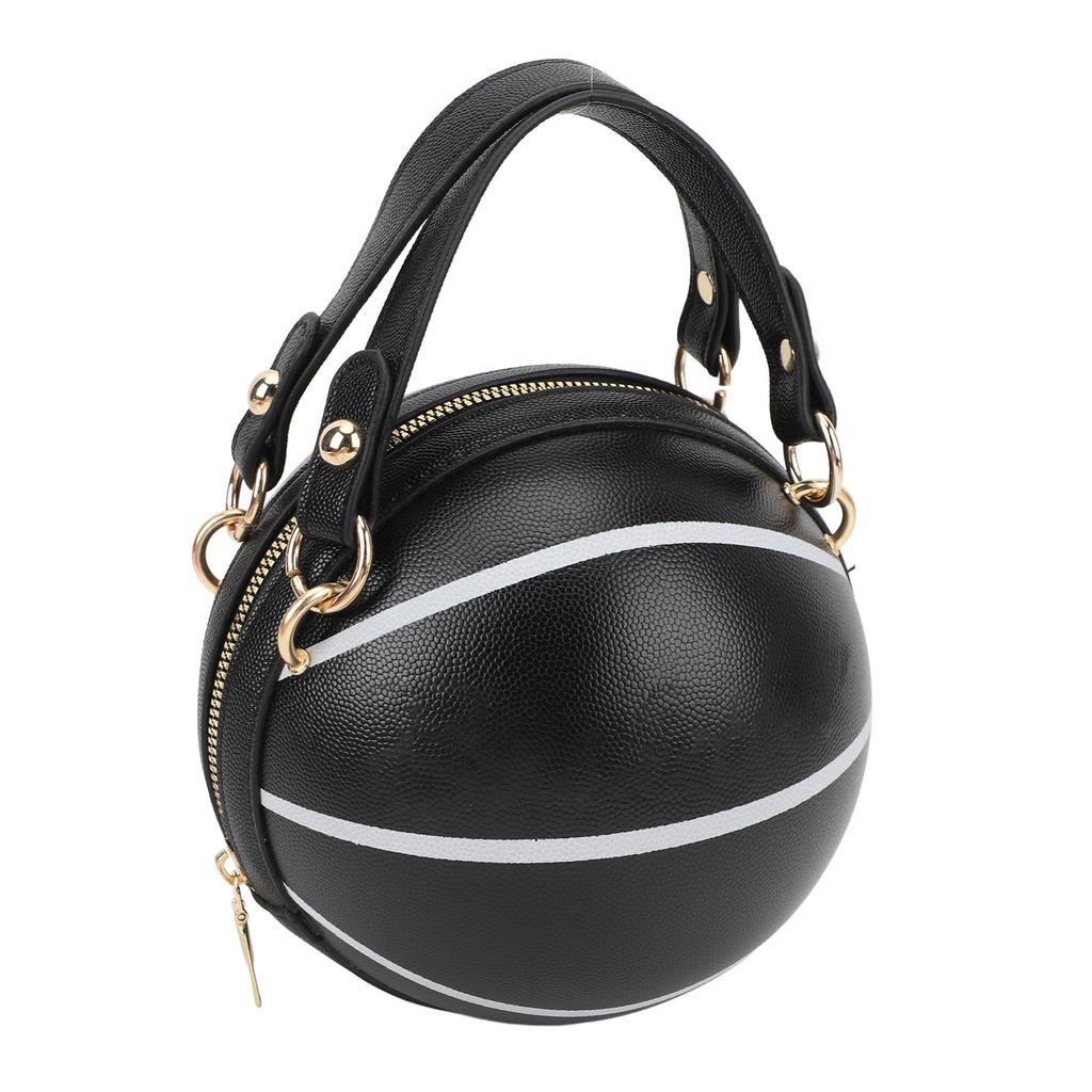 Borsa da Basket da Donna Borsa a Mano a Forma di Pallacanestro Borsa a Tracolla Messenger Borsa a Spalla Monospalla per