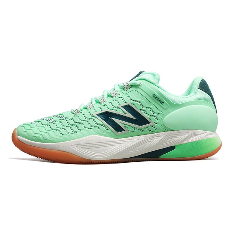 

New Balance Кроссовки для тенниса Fresh Foam X Ct rally V2 с низким верхом Мужские зеленые кроссовки MCHRALU2 43 зелёный