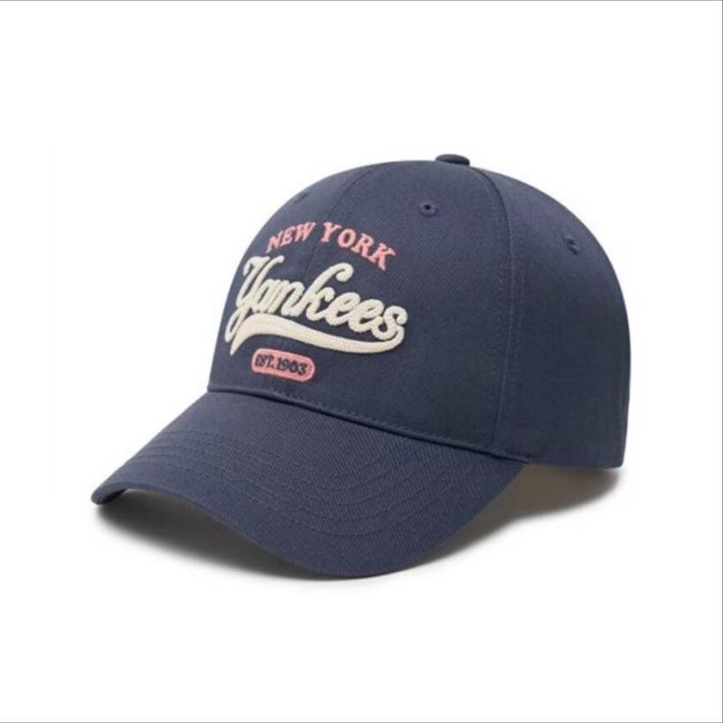 Adjustable NY College Style Baseball Cap for Adults - Unisex, Simple, Versatile Duckbill Design