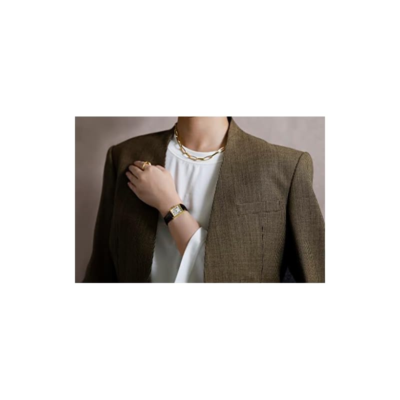 [Seiko Watch] SEIKO SELECTION SSEH002 Women's Watch, Battery-Powered Quartz, Nano Universe Collaboration, Square Shape, Brown/Yellow Gold Dial, Light