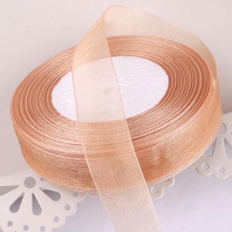 2cm Transparent Gauze Ribbon for Gift Boxes, Cake Decorations, Headbands, and Dance Streamers