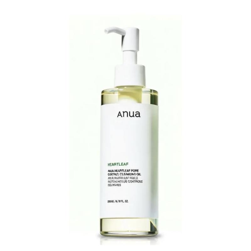 

Anua Heartleaf Pore Control Cleansing Oil (200ml) | Korean Oil Cleanser | Blackhead & Sebum Removal | Non-Comedogenic for Acne-Prone Skin | Glass Skin