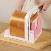 DIY Toast Loaf Slicing Machine Foldable Bread Cutting Guide Tool New Toast Bread Slicer Stand