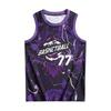 Mens 77 Number Basketball Tank Top Unique Graphic Sleeveless O Neck Vest Breathable Quick Dry Sport Jersey For Man Clothes