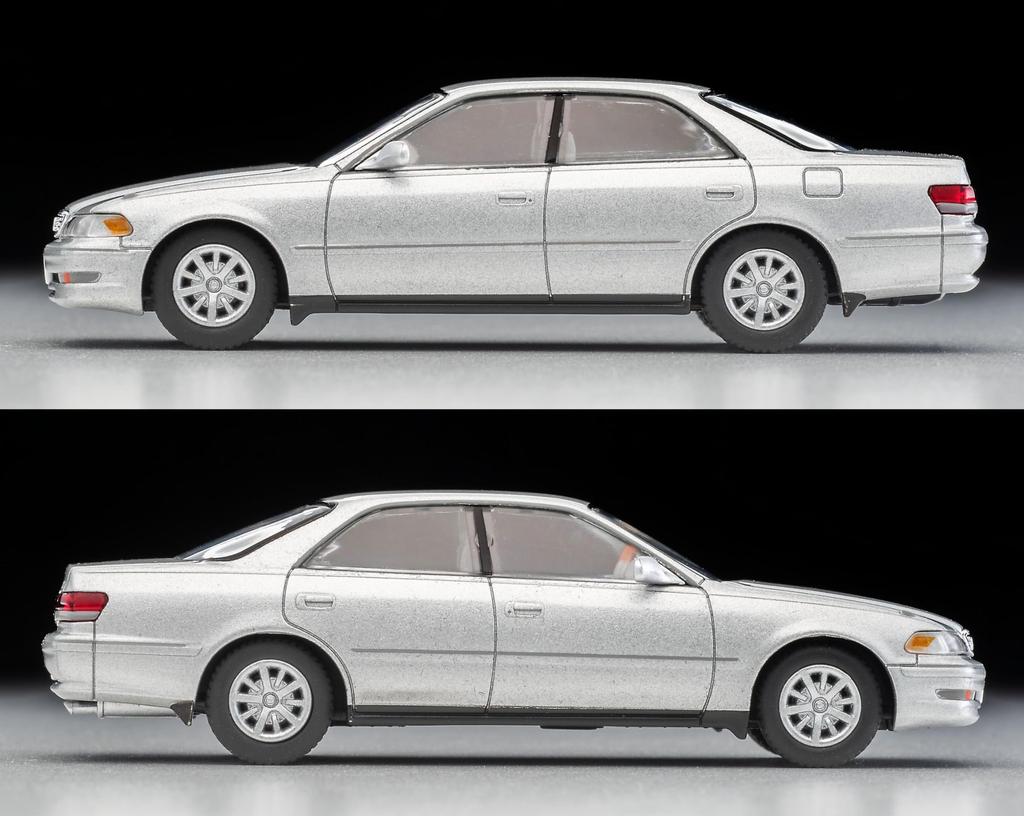 Tomytec Tomica Limited Vintage Neo LV-N311b Toyota Mark II 2.0 Grande Silver 1998 Model (Assembled)