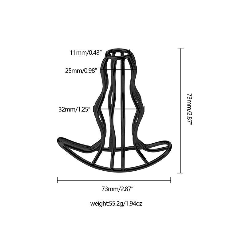 Metal Hollow Anal Plug for Self-Pleasure and Stimulation - Adult Sex Toy