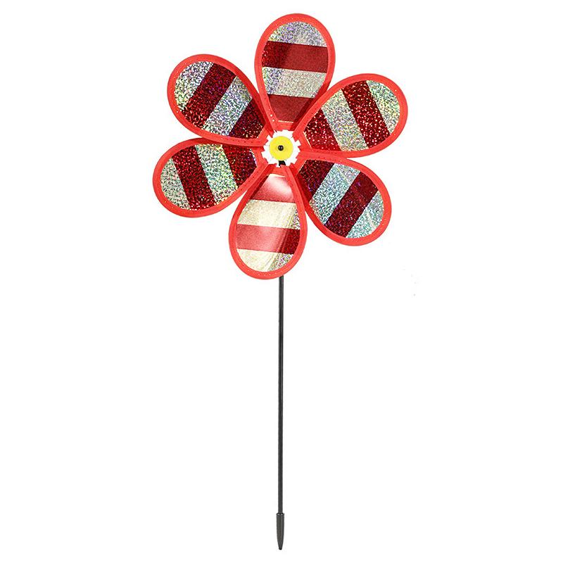 

Colorful Childrens Sequin Windmill Health Puzzle Outdoor Decoration Toys StyleA