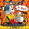 Kung Fu Animale Husky Guanti Cane Interattivo Mano Boxe Burattino Dita Battaglia Suono Peluche Bambola Giocattolo per Bambini Regalo di Compleanno