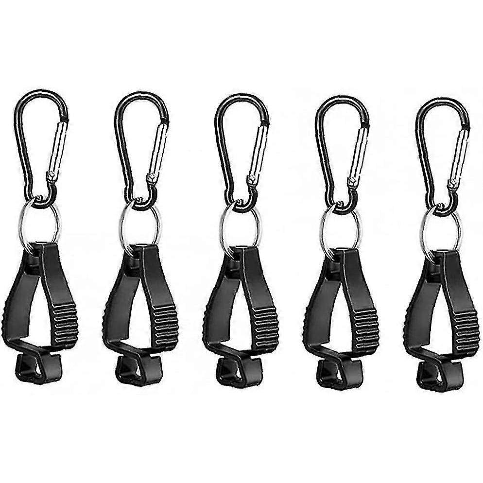 5pcs Glove Grabber Clip Holder Guard Labor Worker Glasses Helmets Hanger Clamp - DD
