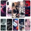 Black Swan Noble Phone Case For Samsung Galaxy A52 A32 A22 A12 A02S A50S A30S A51 A31 AA71 Note 20 Ultra 10 S10 Plus Galaxy A52