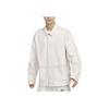 Nike Sportswear Solid Color Collar Utility Jacket Men Jackets Phantom White FD9899-030