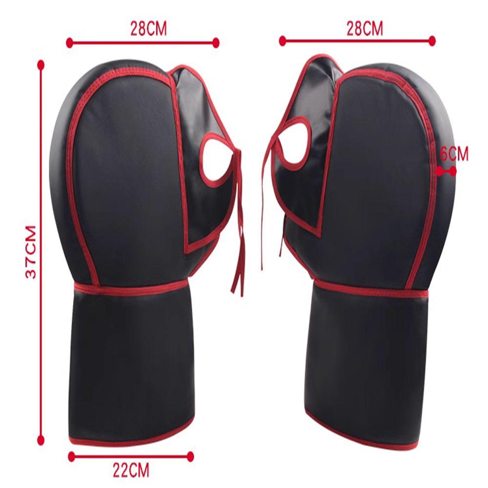 1Pair Cycling Motorcycle Winter Warmer Thermal Cover Gloves Scooter Thick Warm Handlebar Muff Grip Handle Bar Muff Rainproof