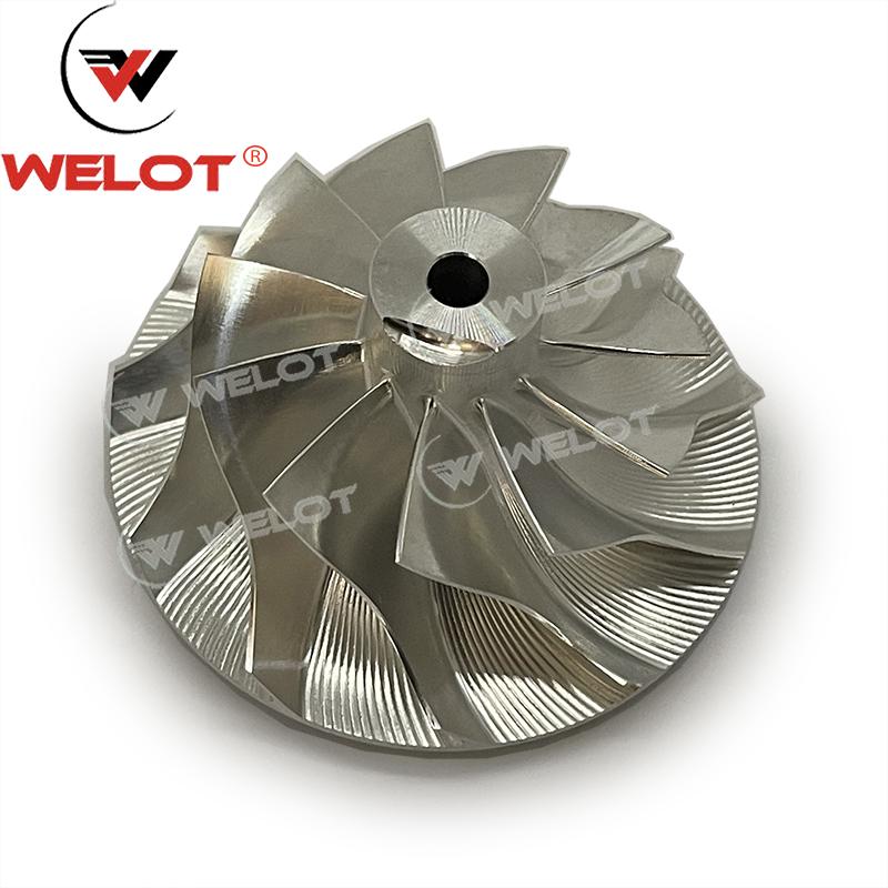 GTB2260VK Turbocharger 758351 Compressor Wheel Milling MFS Billet For BMW 525D E60 E61 3.0D 235HP 173Kw M57N2 2007-