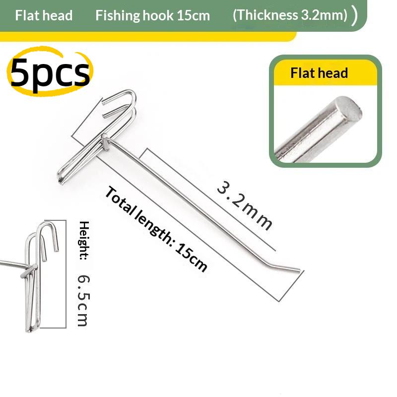 5pcs Stainless Steel Grid Wall Hooks Heavy Duty Rust Proof for Garage Kitchen Small Business Display