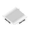 Ceiling Vent Deflector Square Air Conditioning Deflector Conditioner Windshield Diffuser Adjustable Register Cover For Ceiling