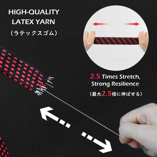 TRIWONDER Rubber Band for Cargo Bed, Rubber Strap, Rubber Belt for Securing Bicycle Cargo Bed, Rubber Rope, Bungee Cord, Hooks on Both Ends, Luggage F