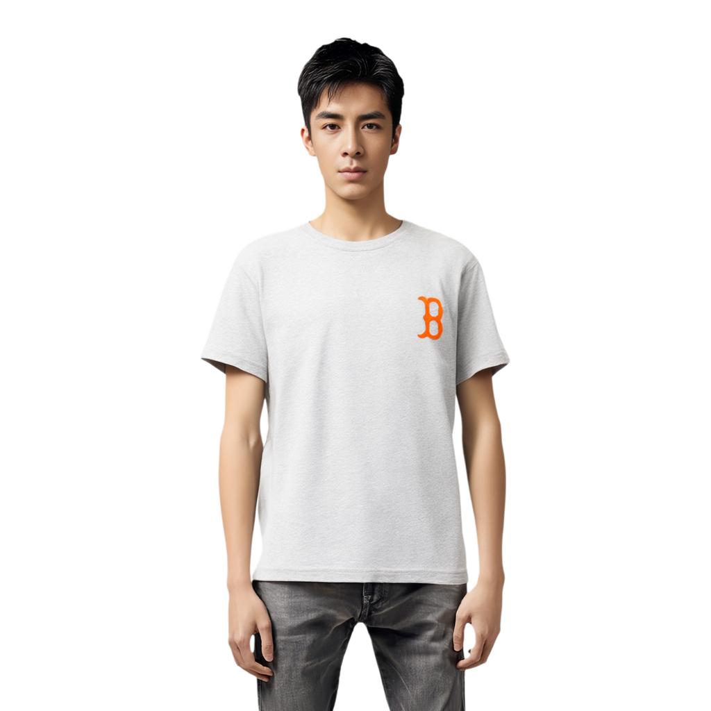 MLB T Shirt Unisex Heather Gray 31TS21931-43M
