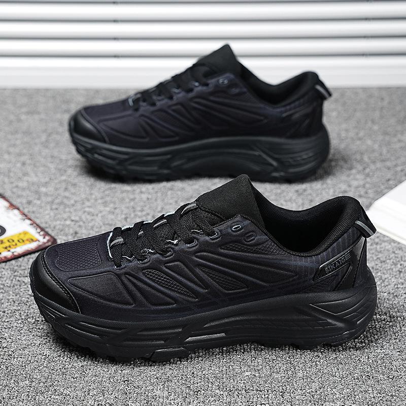 

2024 осень повседневные кроссовки на толстой подошве всесезонные сетчатые дышащие уличные спортивные туфли для папы универсальная мужская обувь 39