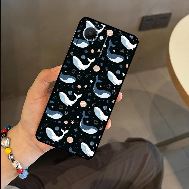

Baby Whale Case For Realme C65 C67 C61 C53 C55 C51 C25 C63 C71 C75 GT6 GT7 Pro 11 12 13 14 15 Pro Plus Realme 15