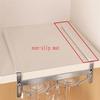 Adjustable Wine Glass Organizer Hanging Metal Wine Glass Rack No Drilling For Bar 34Cm (1 PCS)-B61B