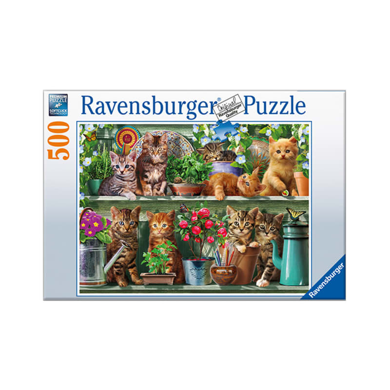 

R148240 Cat on the Garden Shelf 500pcs Board Game