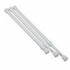 No Drill Installation Easy To Use Spring Loaded Voile Tension Rod for Your Home