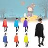 Short Kids Halloween Cloak For Stage Performance And Cosplay In Vibrant Colors