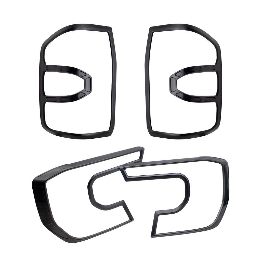 Car Head Light Tail Light Cover Trims For Ford Ranger T9 2025 2025 Wildtrak Rear Lamp Surround Decoration Exterior Accessories