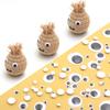 50-500pcs 6-30mm Googly Wiggle Eyes Creative Plastic Cartoon Moving Eyes Activity Eyeball For Children DIY Toys Doll Accessories