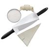 Large Size Croissant  Roller Black and White Pastry Tool Baking Tool Dough Cutter  Bakery
