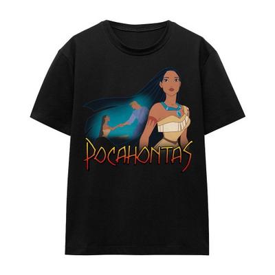 Camiseta Unisex Adulto Pocahontas John Smith Canoa