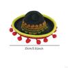 Colorful Fiesta Hat Headband for Spooky Celebrations