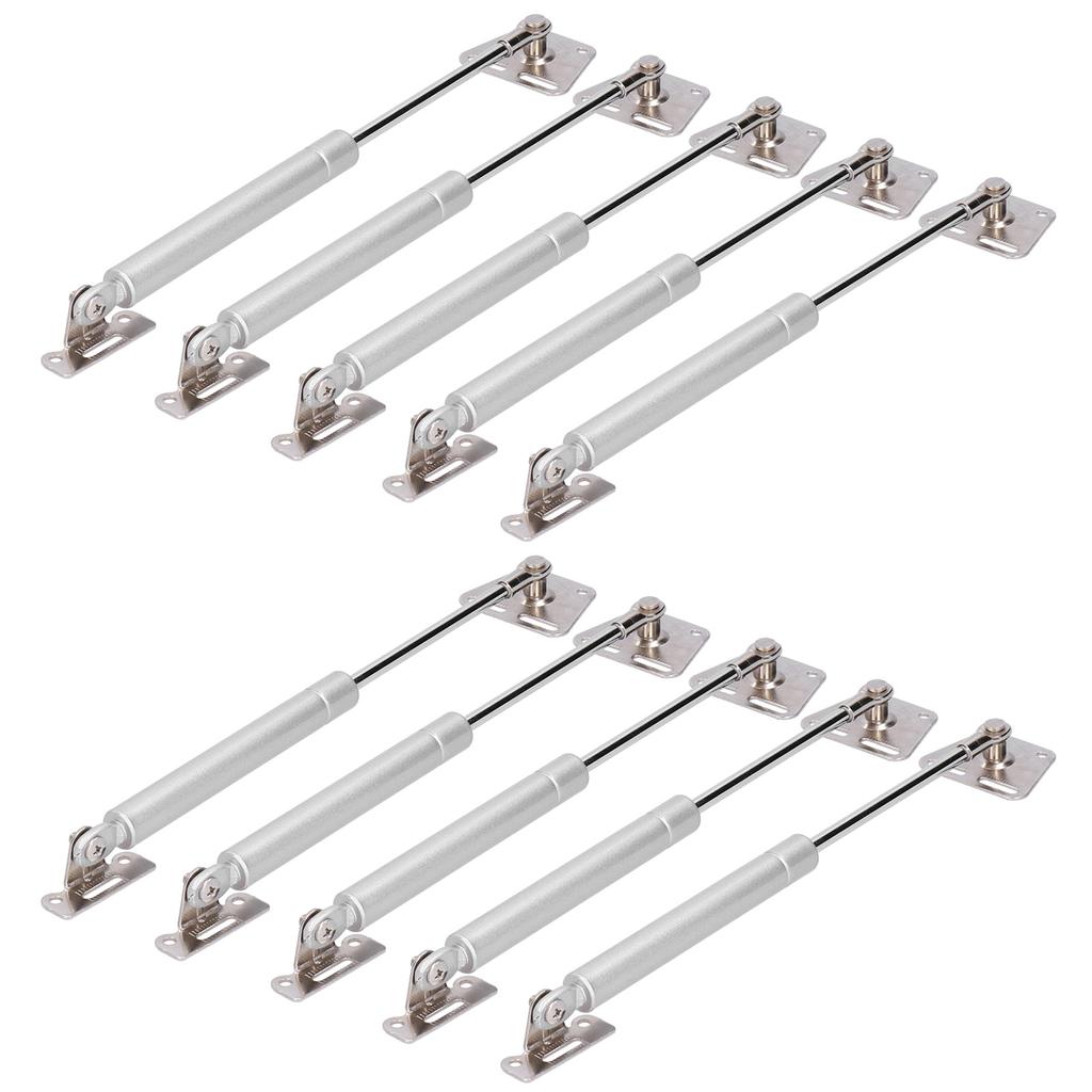 10Pcs Hydraulic Support Rod Furniture Cabinet Tatami Soft Close Hinge Iron Head Gas Lift Strut