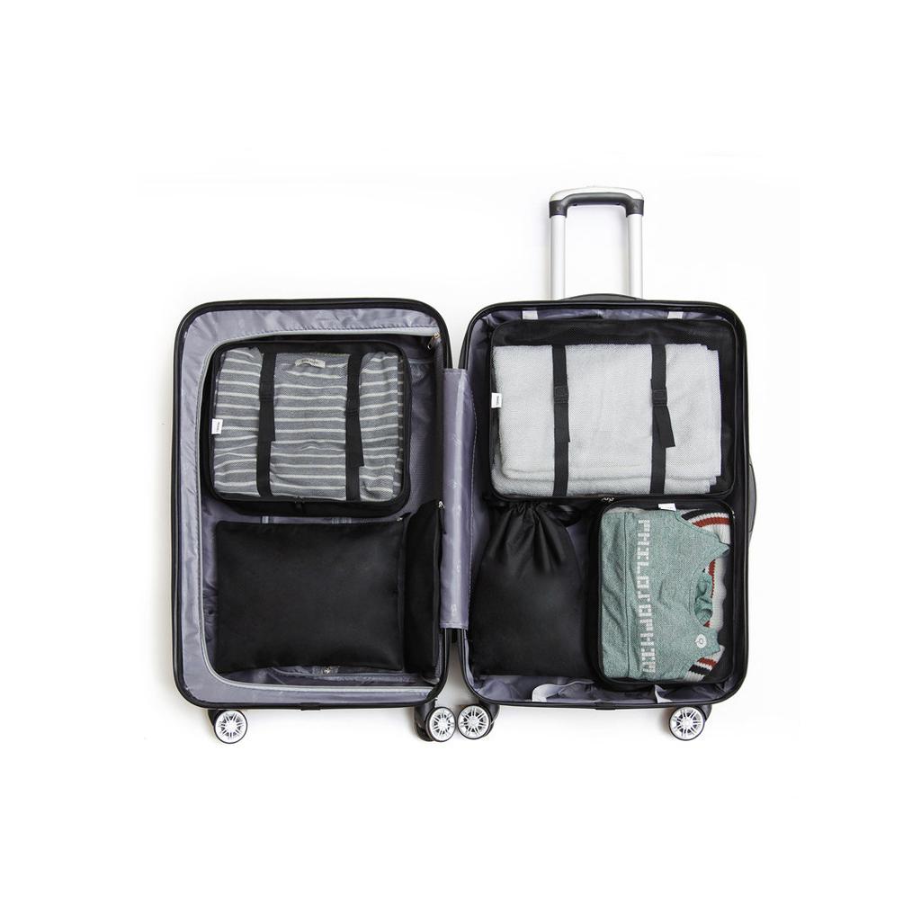 6Pcs/Set Portable Clothing Sorting Organizer Travel Bags Set Luggage Accessories