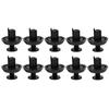 10x Für Toyota Prius 30 2009 2010 2011 2012 2013 2014 2015 Auto Panel Rivet Fastener Stoßstange Schlamm Klappen Abdeckung Feste clips Nylon