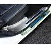 Sticker Trim Stainless Steel For Skoda Kodiaq 2017 2018     Pedal Door Sill Scuff Plate Exterior Threshold 4PCs