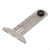 Car Stainless Steel Tyre Tread Ruler Depth Meter Wheel Measuring Tool
