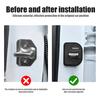 qsvmh6 Silicone Car Door Lock Cover Shock Absorber Accessories For Volvo XC90 V90 V60 XC60 V40 EC40 EX40 S80 S60 S90 C40 XC40 V70