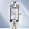 Women's Watch Rectangular Dial Skeleton Band Alloy Stainless Steel Watches Elegant Delicate Quartz Wristwatches Reloj De Mujer