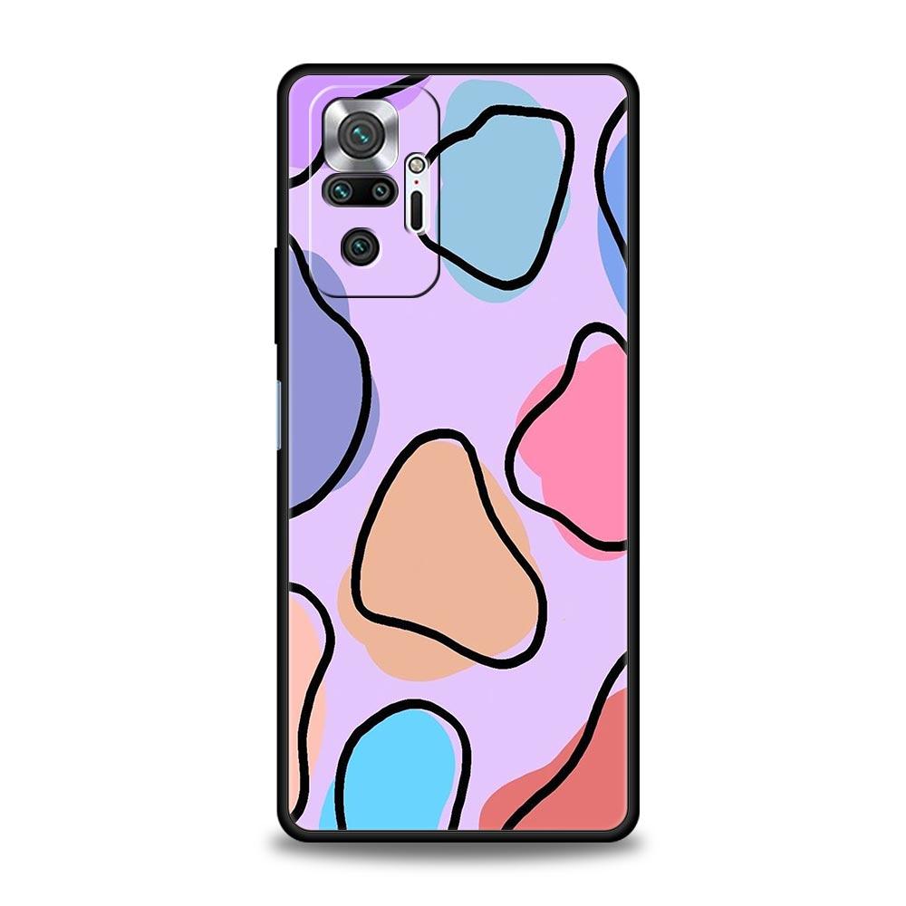 Latte Love Kaffee Buntes Herz Handyhülle Für Xiaomi Redmi Note 13 12 5G 11 10 Pro Plus 4G 9S 9 8 7 9T 13C 10C 9C 9A Hülle