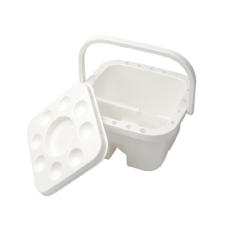 

Organized Brush Wash Container With Separate Divisions Break Resistant Plastic Rapiddry Interior Perfect For Classroom Studio Apartment Art Meetings