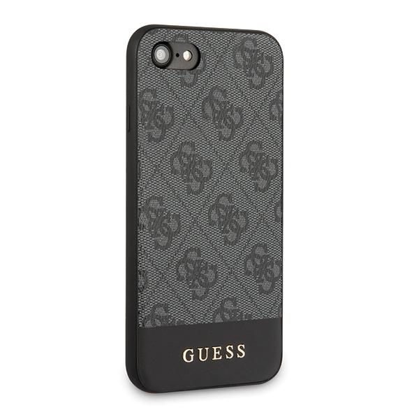 Guess Guhci8G4Glgr Iphone 7/8/Se 2020/Se 2022 Szary/Grey Hardcase 4G Stripe Collection