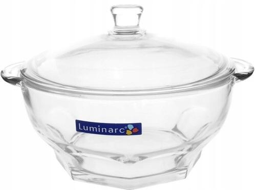 Heat-resistant Glass Vase with Lid, 2.5 L