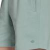 adidas Solid Color Logo Embroidered Lace-Up Casual Shorts Men Shorts Light-Green HF6370